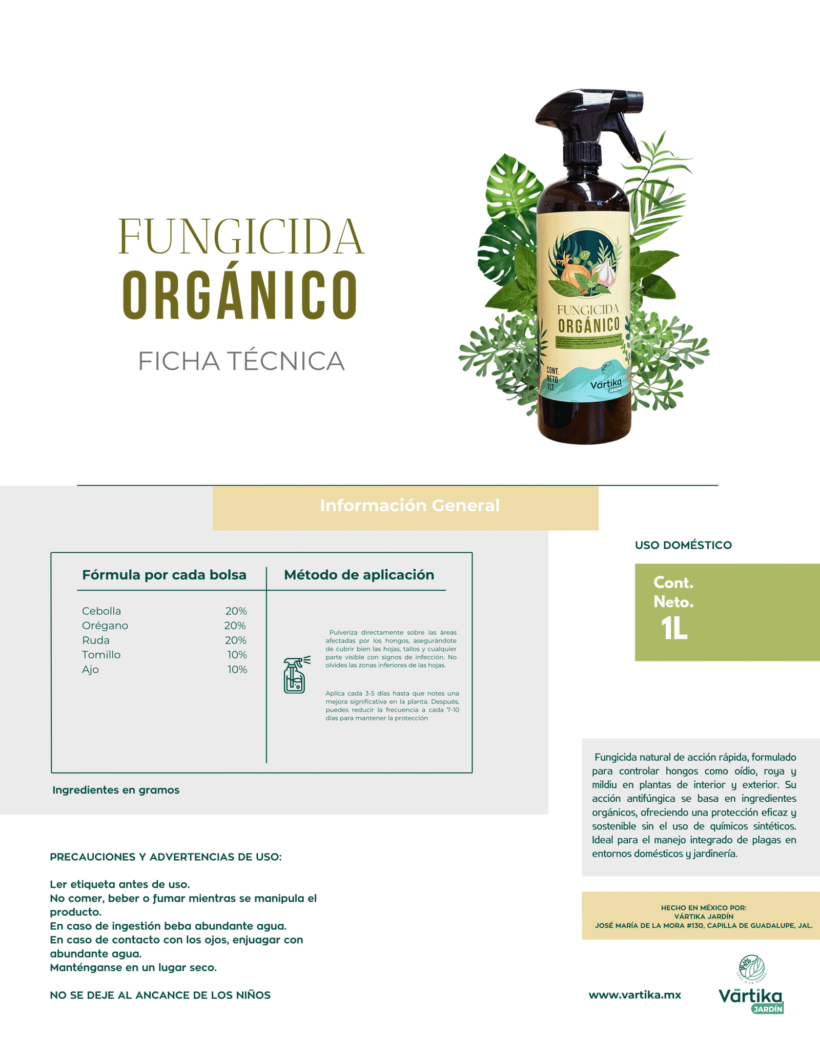 FICHA TÉCNICA FUNGICIDA