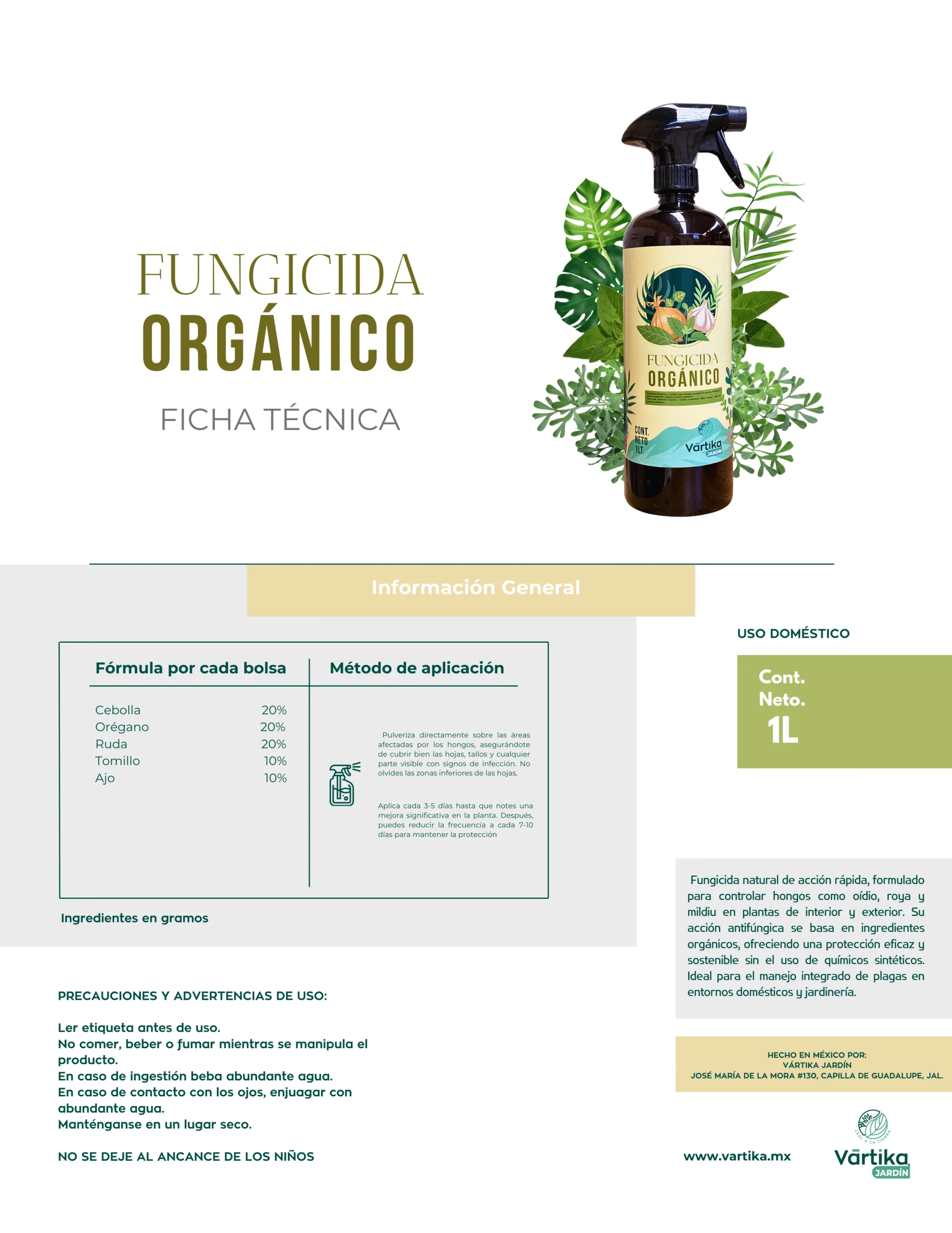 FICHA TÉCNICA FUNGICIDA